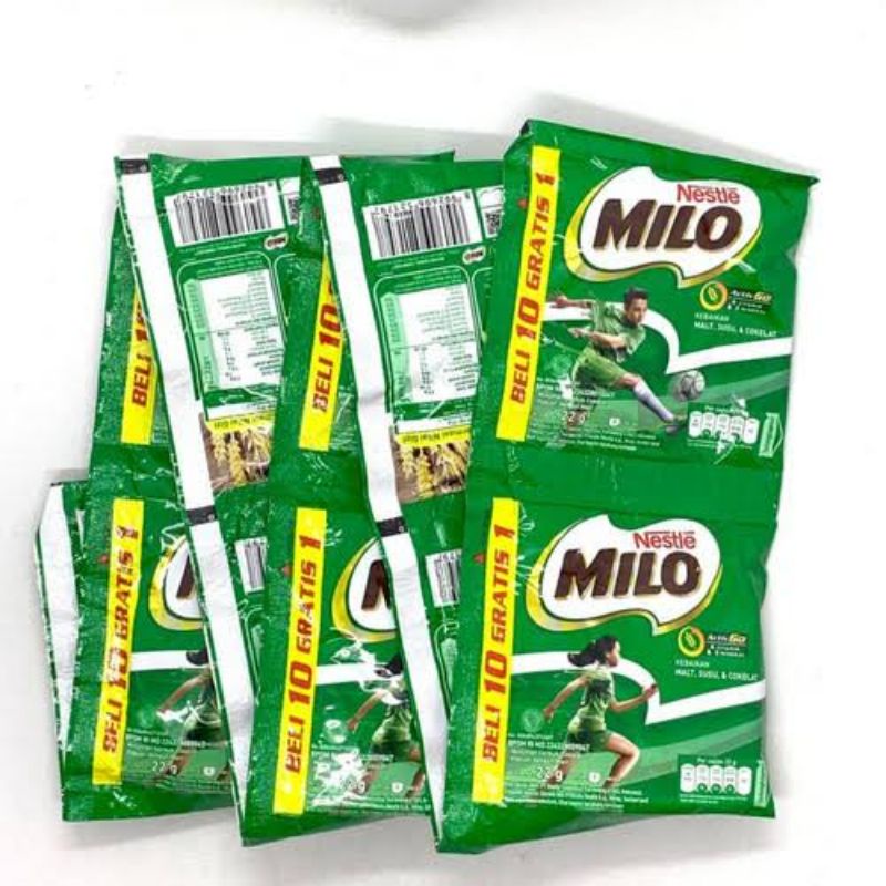 

Milo Renceng isi 11 Sachet x 22gr