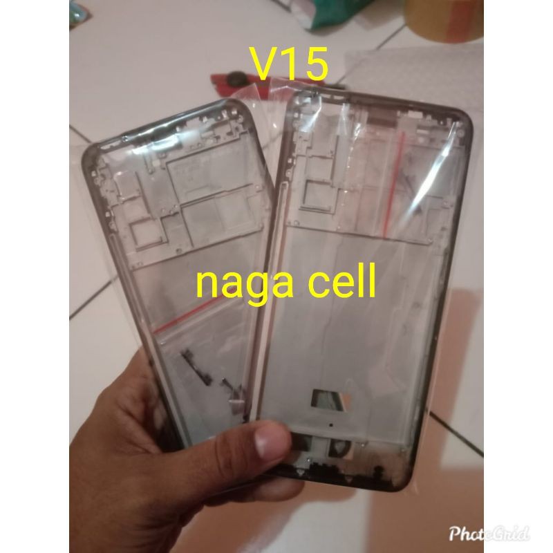 frame lcd vivo V15/ bezel bazel vivo V15/ tatakan lcd tulang tengah Vivo V15 original