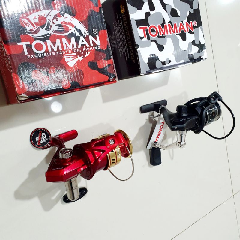 REEL TOMMAN 2000 3000 / REEL TOMMAN INDIGO 3000 / REEL TOMMAN BLACK WOLF 2000