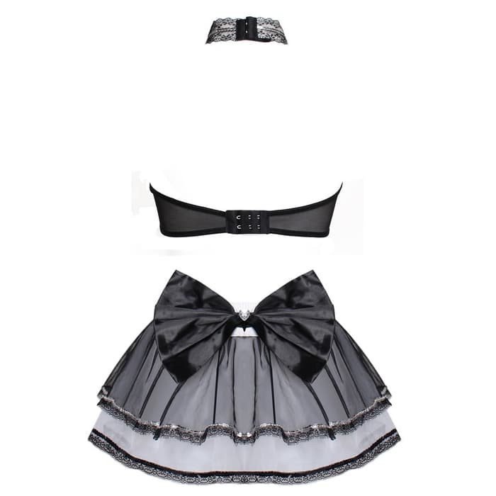 d1976 Sexy Lingerie French Maid All Size S M L Kostum Pelayan Seksi Lingeri Cosplay Lingery OFL-F360-2