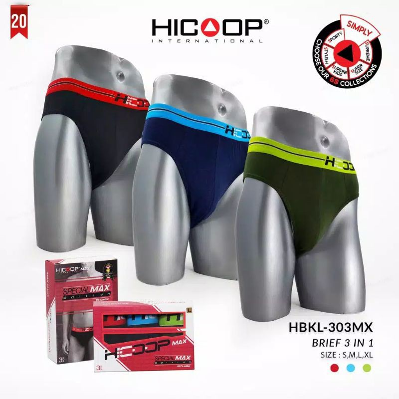Celana Dalam Termurah Berkualitas.Hicoop Hbkl-303Max