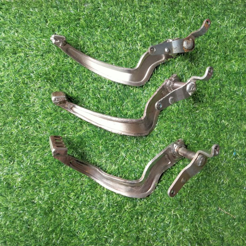 Pedal Rem Belakang Rem Kaki Rem Set Tuas Ass Motor Suzuki Satria 2 Tak Lumba Tromol