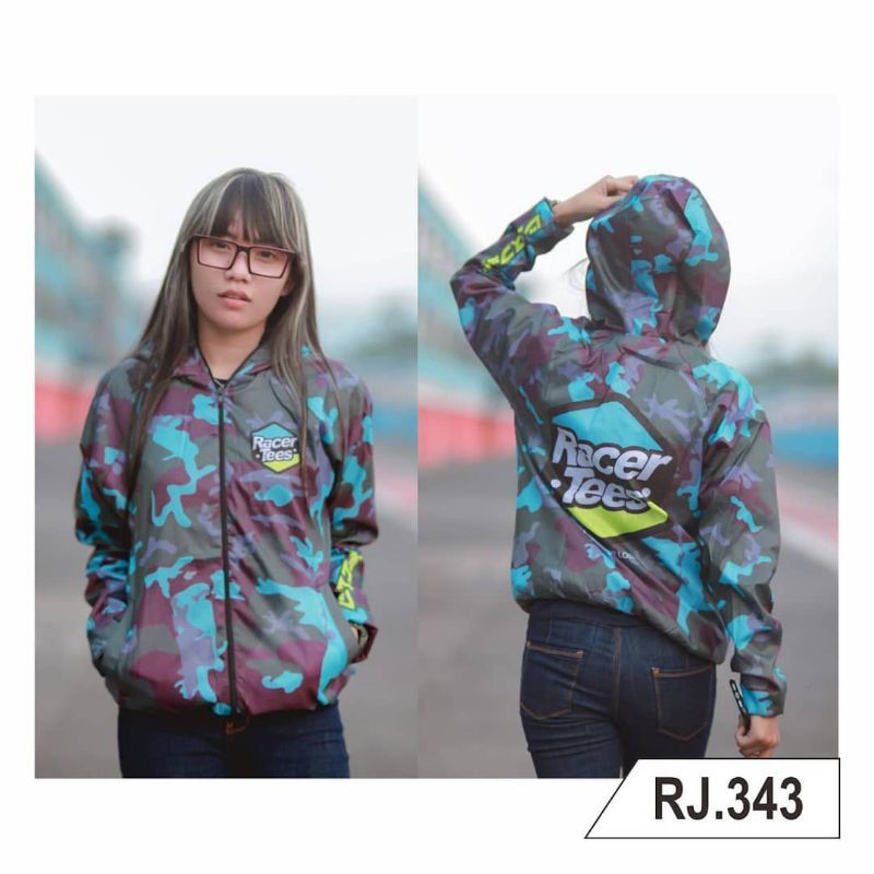 JAKET PARASUT RACERTEES ORIGINAL