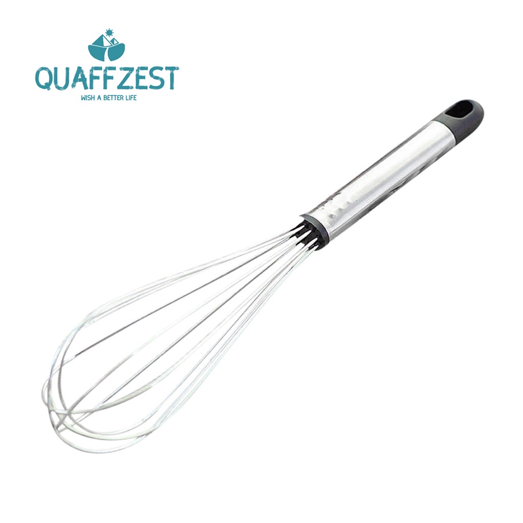 1pcs Handle Whisk Stainless steel Kitchen Mixer Balloon Wire Egg Beater Tool