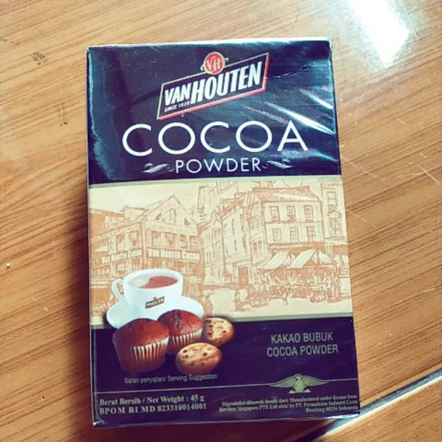 

Coklat Bubuk Van Houten bisa d gunakan utk membuat cake dan minuman coklat dingin/hangat