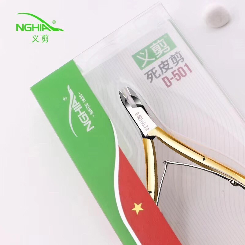 NGHIA D501 MADE IN VIETNAM NAIL CUTICLE NIPPER GUNTING PEMBERSIH KUTIKULA KUKU BEST QUALITY NGHIA D-501 nghia d501 cuticle nipper manicure menicure