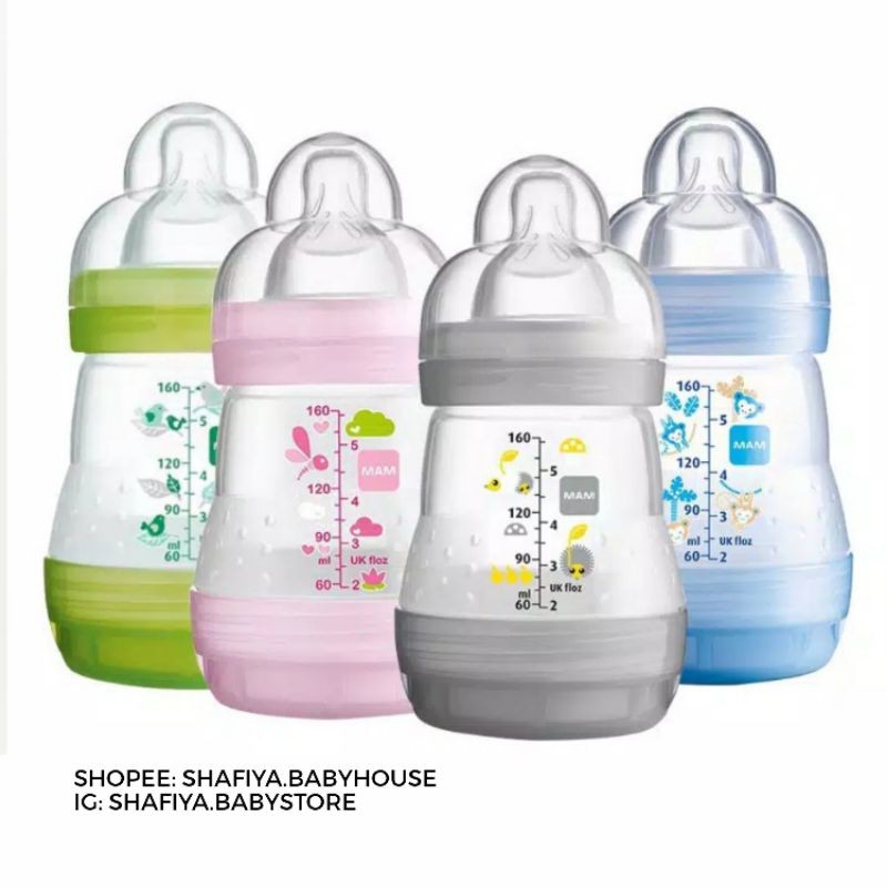 MAM Anti Colic Baby Bottle 160ml Botol Dot MAM