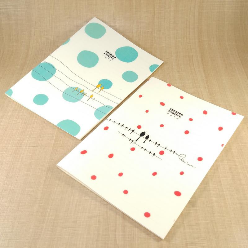 

buku tulis soft cover the bird and the cute polkadot 16133-3