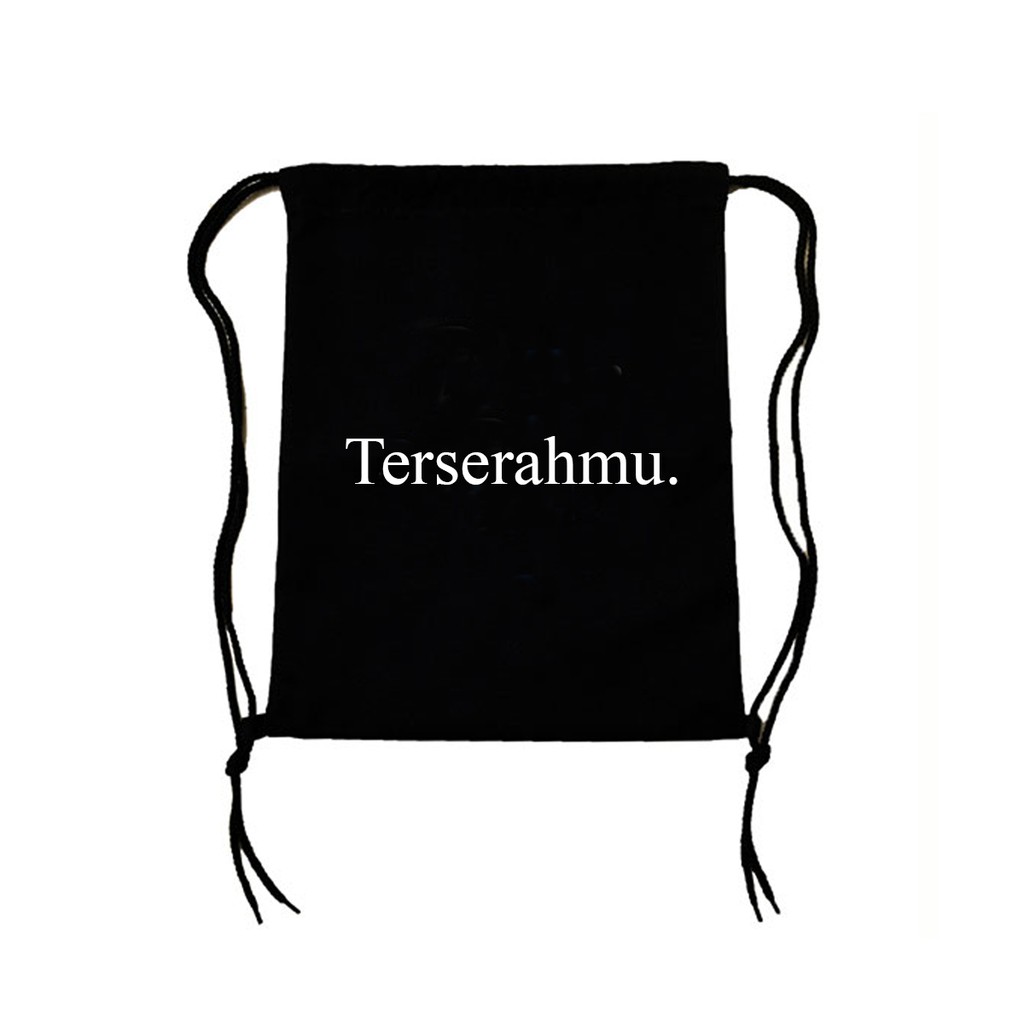 Stringbag polos | stringbag custom desain suka suka sablon rubber