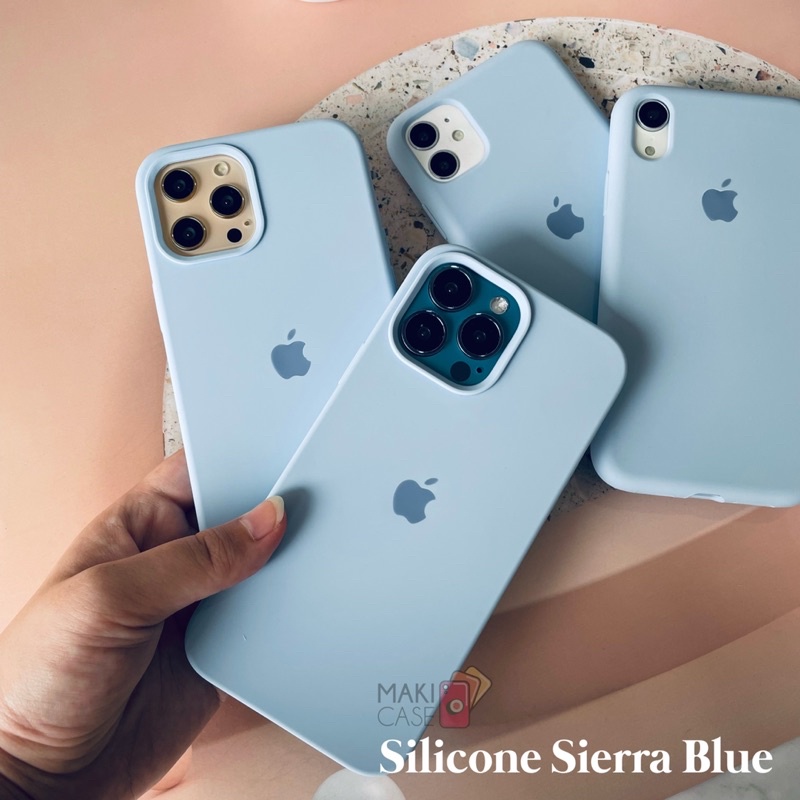 Silicone Sierra Blue Fullcover Premium Quality