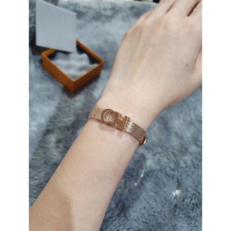 Gelang Titanium asli Premium Quality Anti karat Gelang Stainless steel Rantai pasir