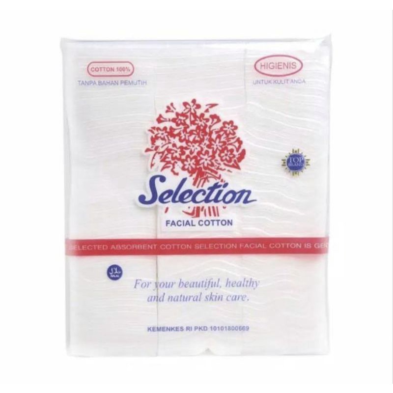 Vinztstore - Kapas Wajah Facial Cotton Selection Facial Cotton Kapas Kotak Murah