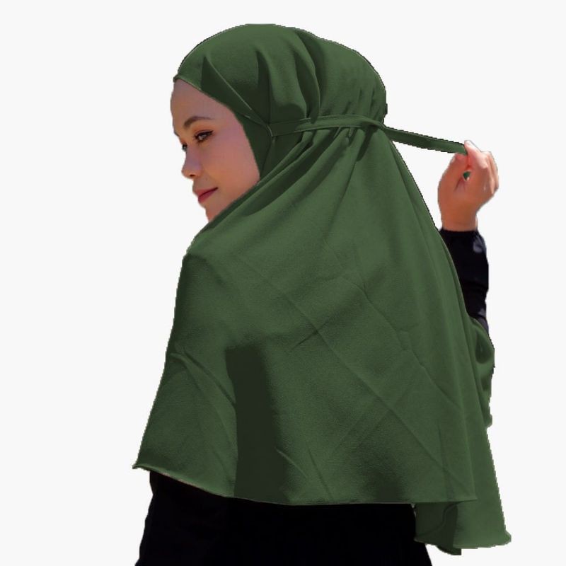 Medan Termurah New Hijab non pet diamond bergo maryam adem simple