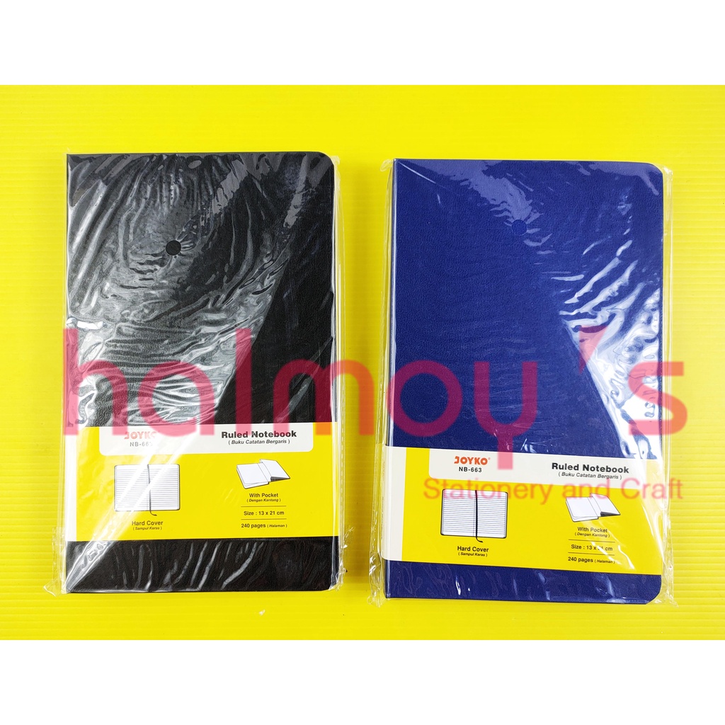 

NOTEBOOK / NOTES / BUKU CATATAN JOYKO NB - 663 ( 13 X 21 CM / 240 PAGES )