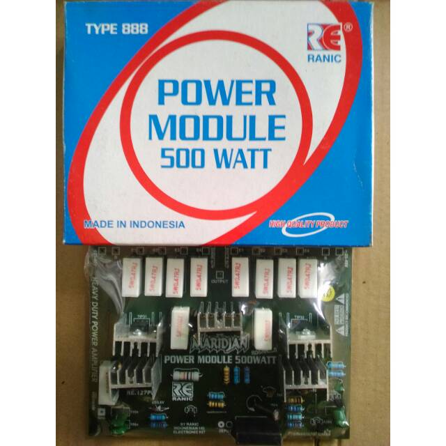 Kit Power Driver POWER MODUL 500 Watt Mono