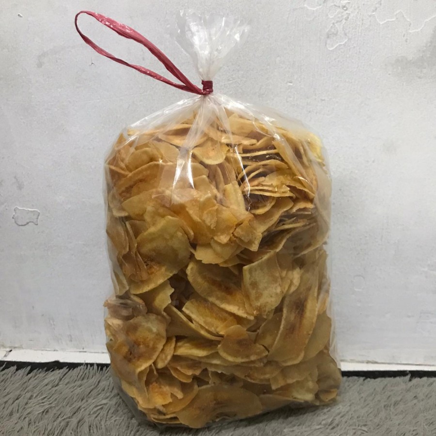 

Keripik Pisang Asin Asli Lampung Kiloan 1KG