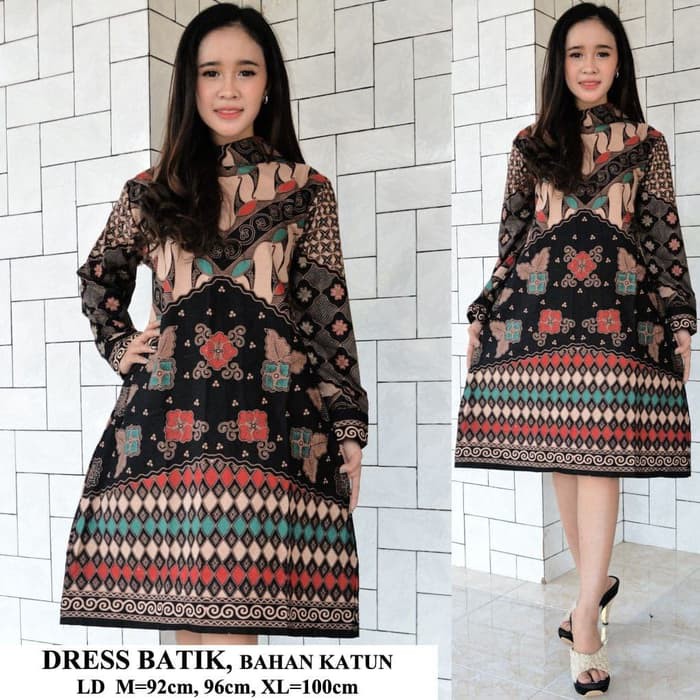 Dress Batik   Batik Wanita  Atasan Kantor Wanita Limited