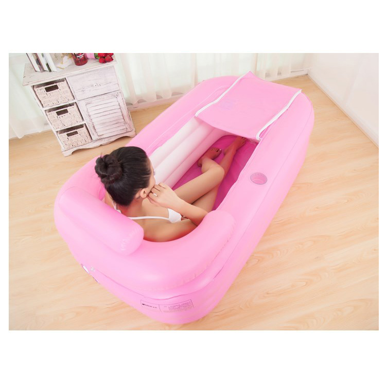 Intime Spa Bathtub Portable 160 x 84 x 64 cm dengan Pompa - YT-038B