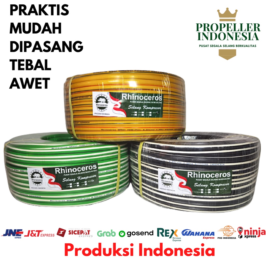 Selang Kompresor Hijau PERMETER RHINOCEROS Selang Angin Kompresor