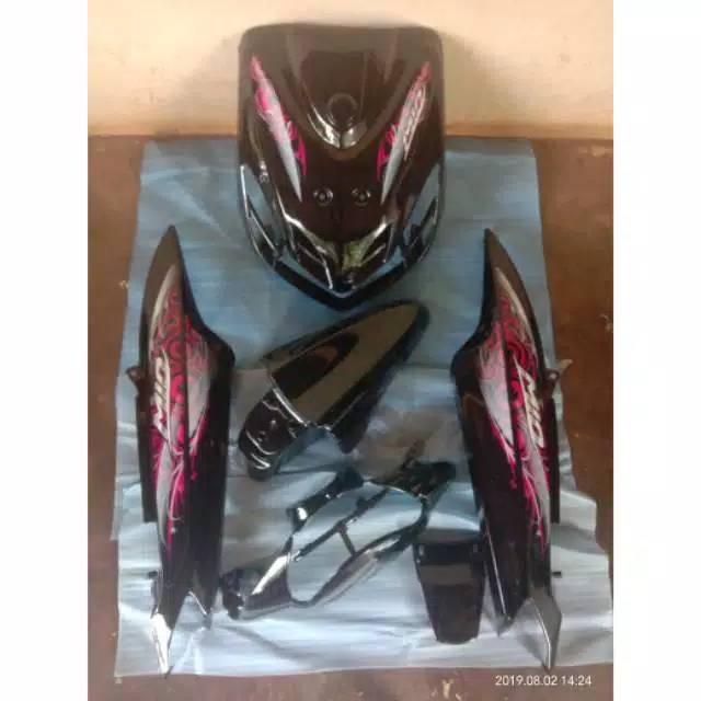 Full alus Mio Smile hitam stripping