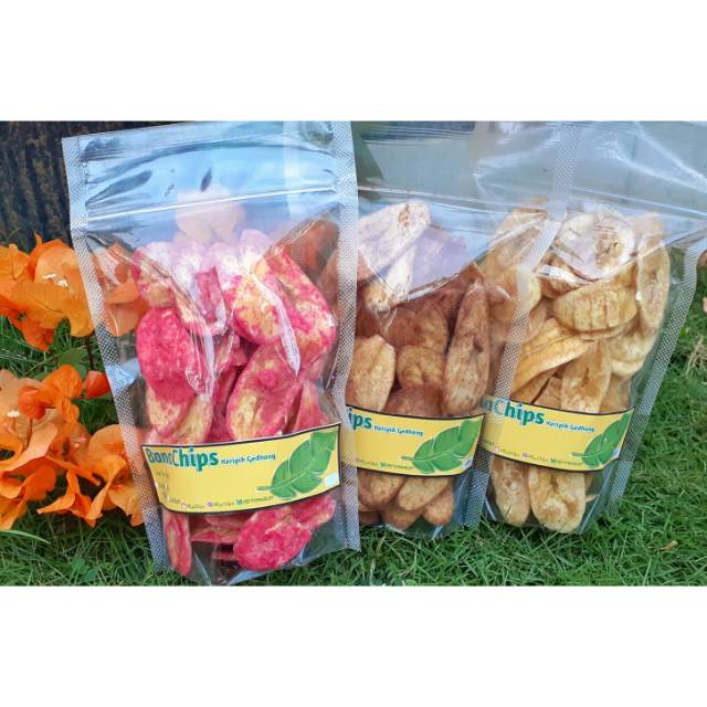 

[MiLyChips]BanaChips Keripik pisang murah enak/makanan ringan/cemilan/jajanan/Snack