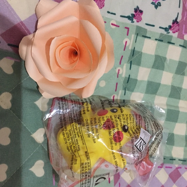 Happy meal pokemon pikachu 2018