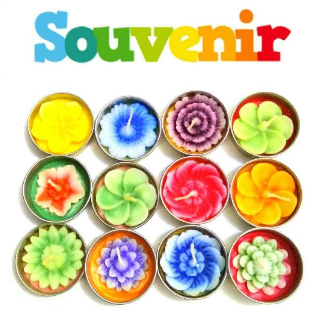 Lilin Bunga Aromaterapi Murah Harga Satuan