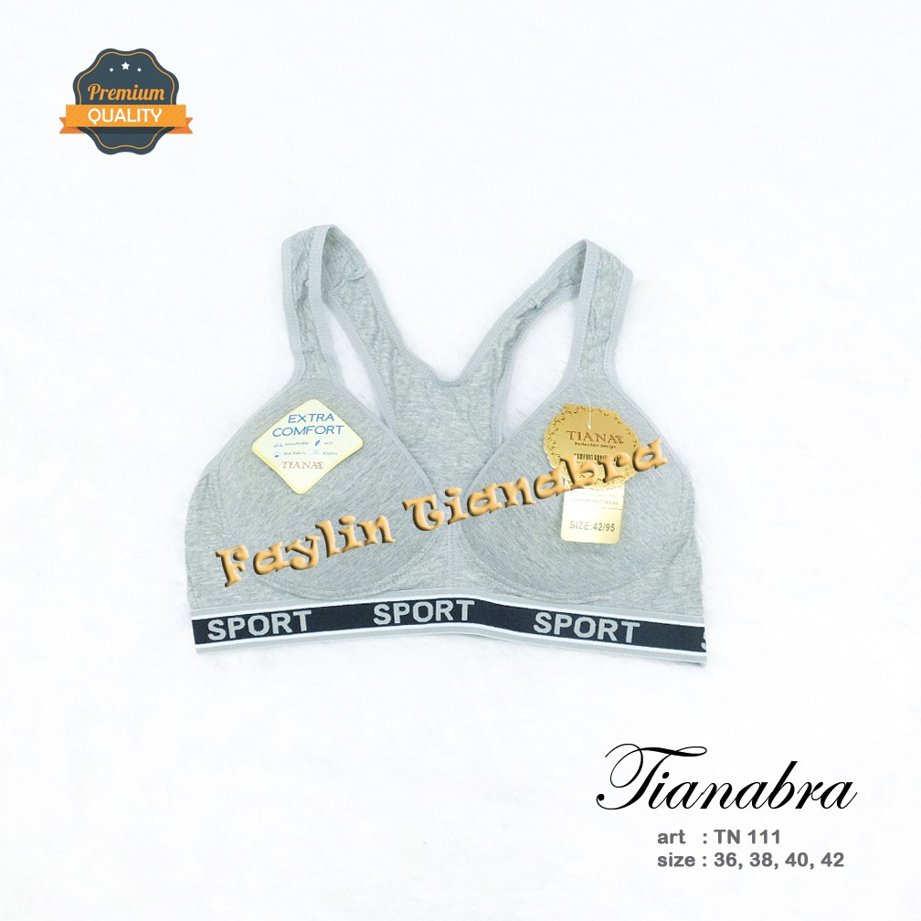 TIANA | Sport BRA Busa Tipis / Atasan Sport Busa / BH Sport / art TN MS 111