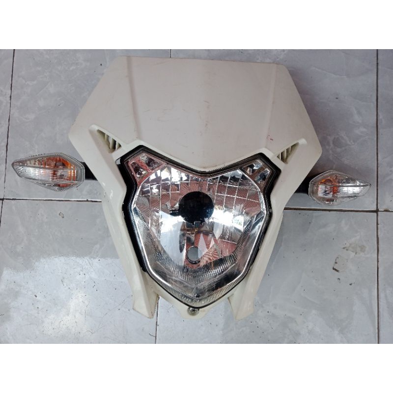 Batok Refektor Lampu Depan Sen Kanan Kiri Tanpa Spido Honda CRF / ORIGINAL