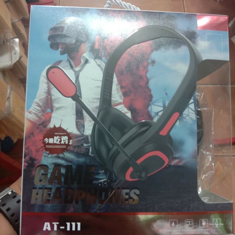 Headset/Headphone Bando Gaming AT-111