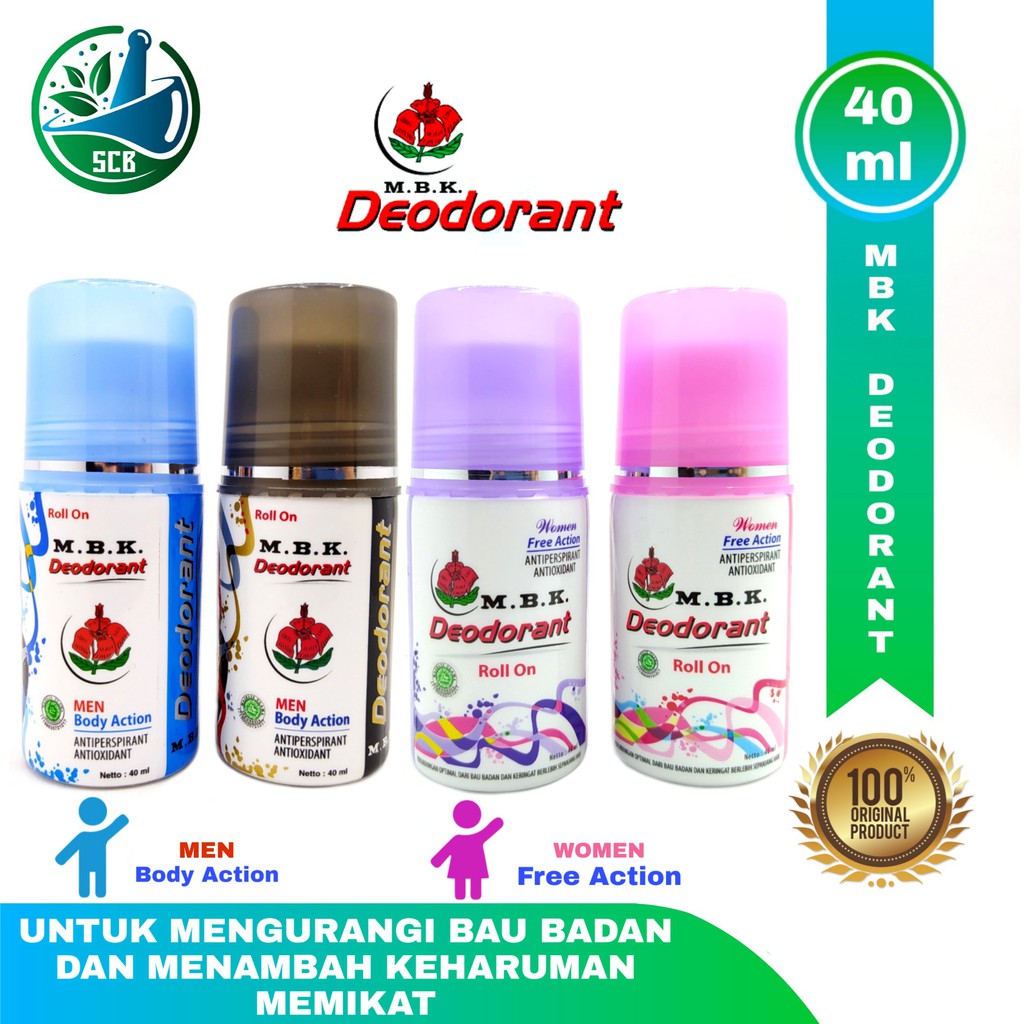 MBK Deodorant Roll On - All Varian 40 ml
