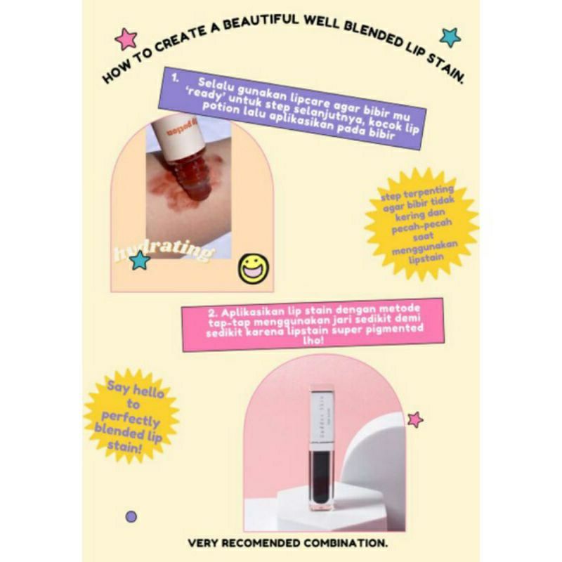 Lip Stain Goddes Skin | Lip Potion Goddes Skin | Lip Care