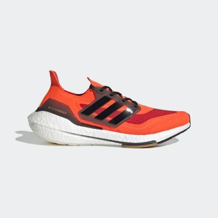 ADIDAS UltraBOOST 21 London Marathon Solar Red ORIGINAL 100% - 41 1/3 (26cm)