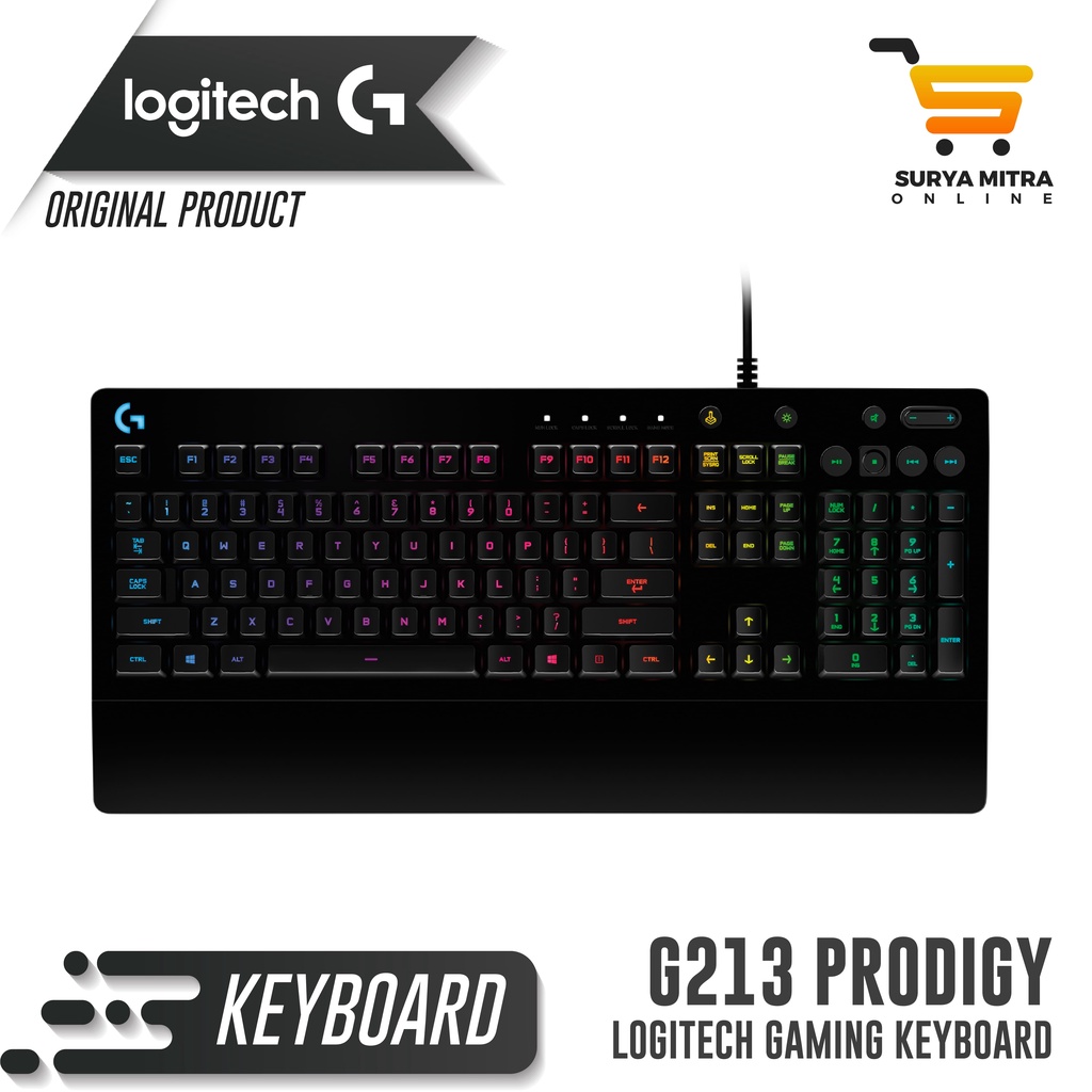 Logitech G213  G 213 Prodigy Keyboard Gaming
