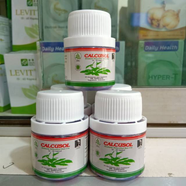 OBAT PELURUH KENCING/BATU GINJAL CALCUSOL ISI 30 Kapsul