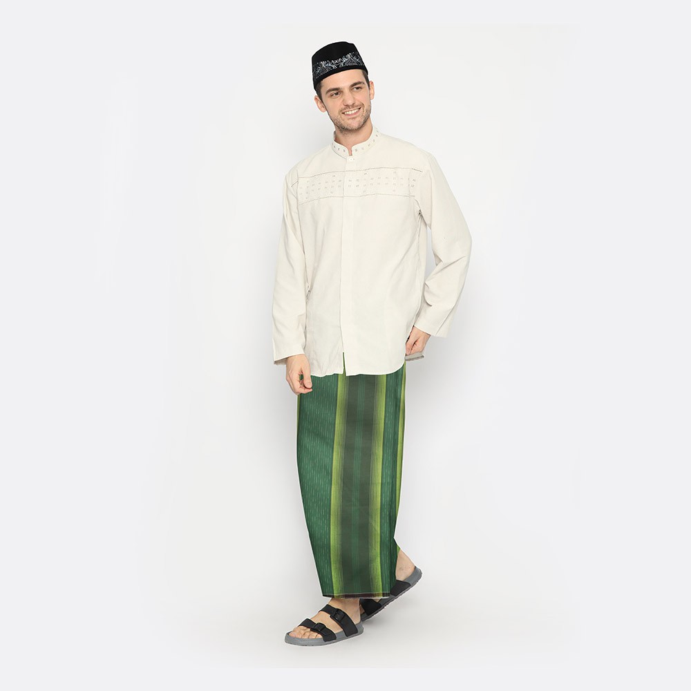 Sarung ATLAS Premium 750 Original Gerimis Hijau