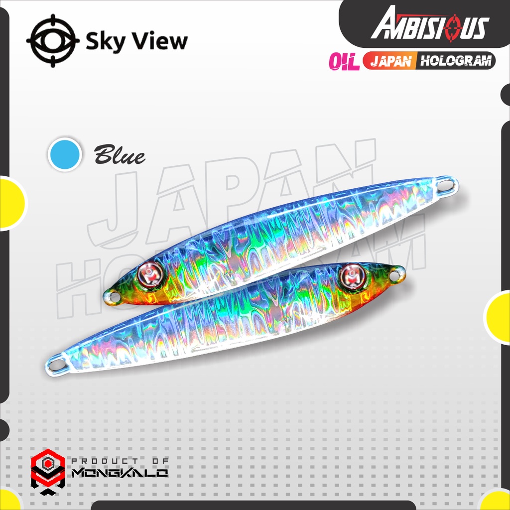 Mongkalo Ambisious Minyak noGID noMotif Candy 30 Biru