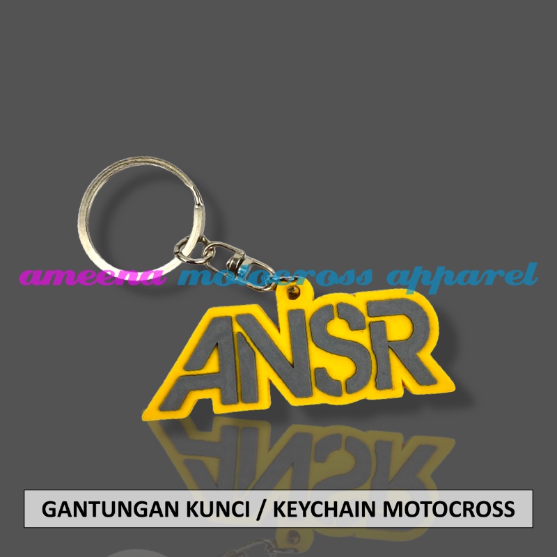 Gantungan Kunci Motocross - Keychain Trail MX - Gantungan Kunci Trabas - Keychain Enduro - Souvenir Trail - Keychain Souvenir - AN105