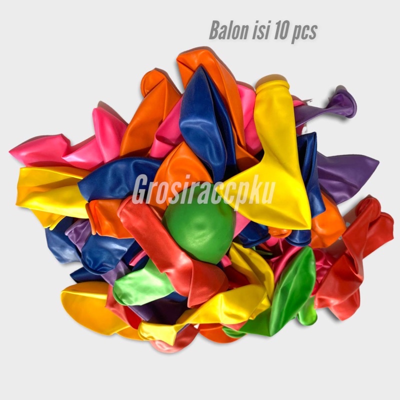 balon ulang tahun Warna