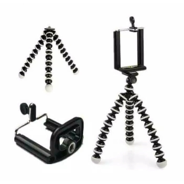 Fleksibel Tripod Mini Gorillapod Phone Holder Plus Holder U