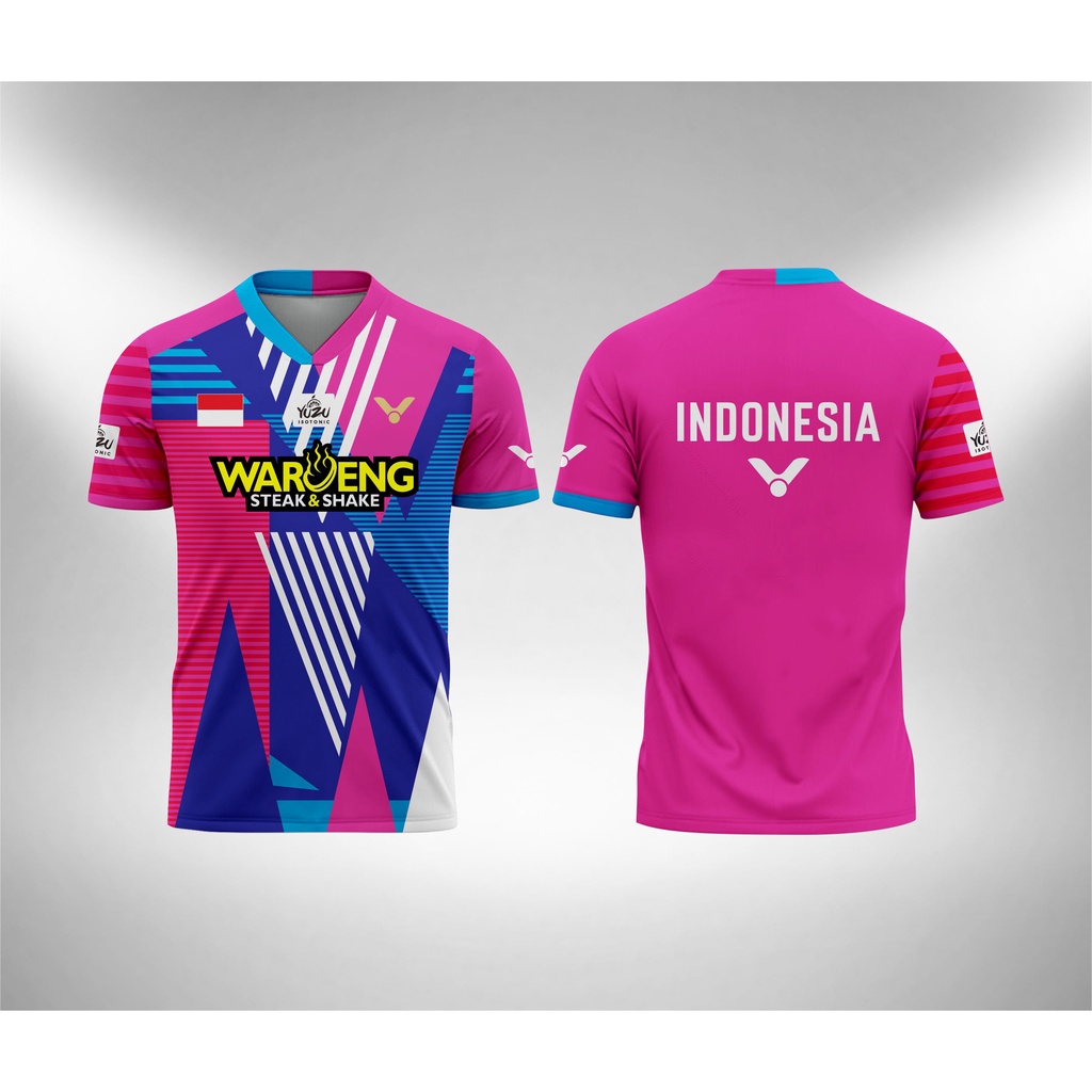 Jersey Printing Badminton Indonesia India Open 2022