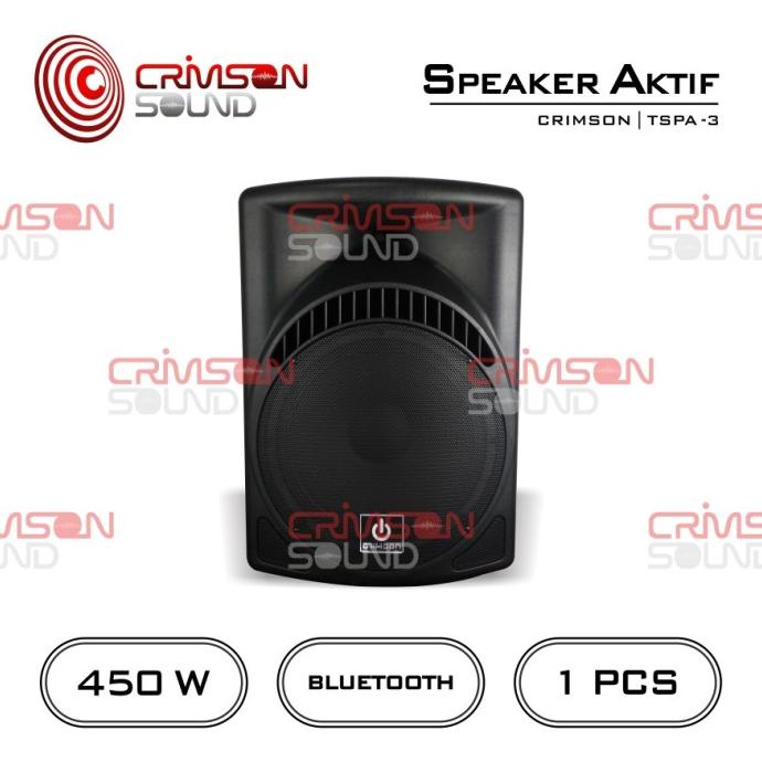 Speaker Aktif 15 Inch Bluetooth Crimson Tspa 15-3 Claeastore
