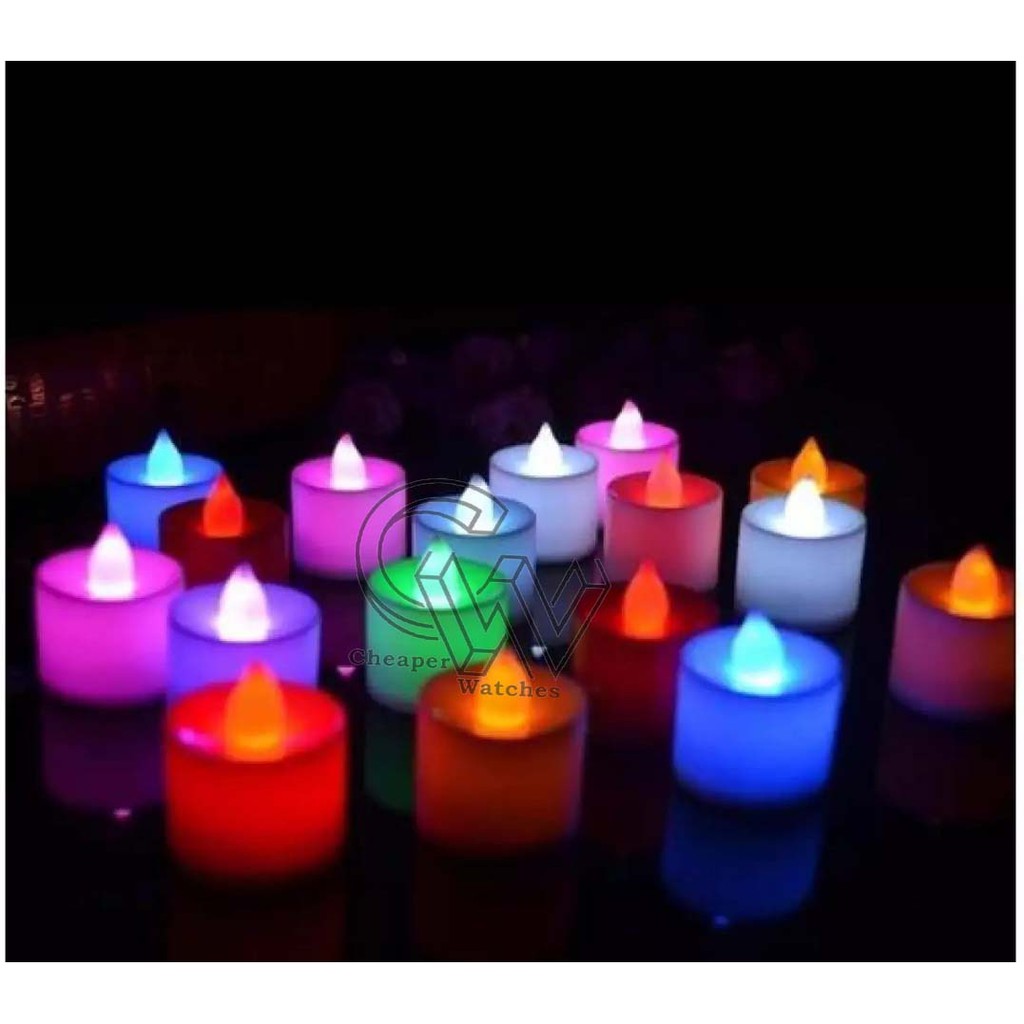 Cheaper-Lampu Lilin Elektrik Lampu Hias LED Mini Candle Light Kamar Tidur Dekorasi Rumah Romantis