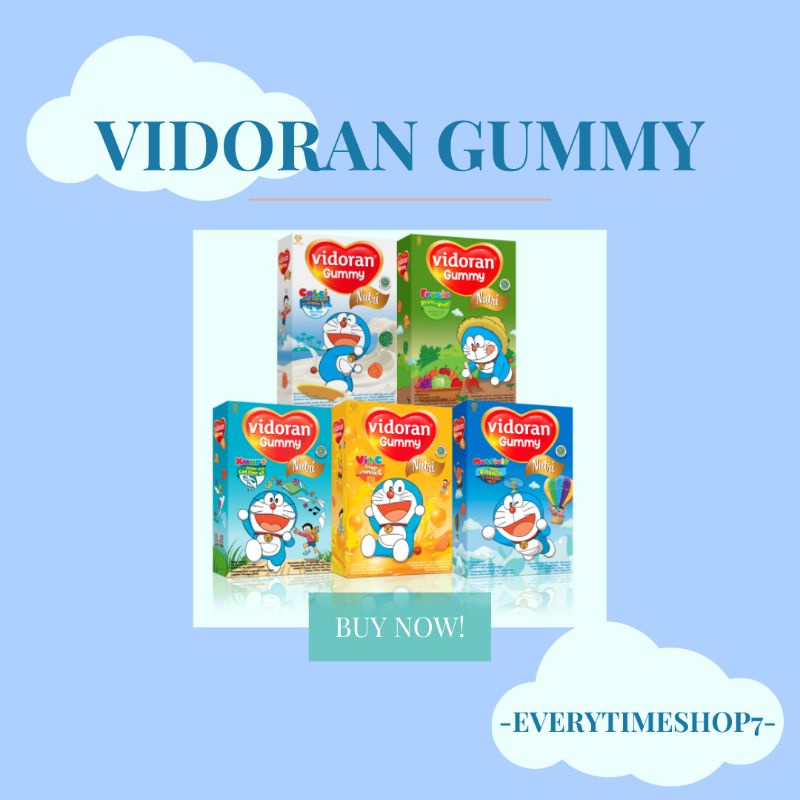 Vidoran Gummy Vitamin Anak 54g