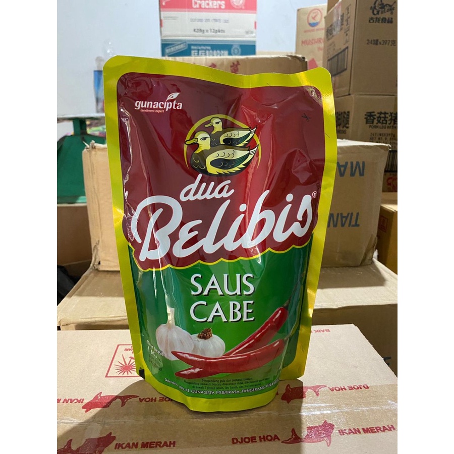 Saus Cabe Sambal Dua Belibis Pouch 1Kg