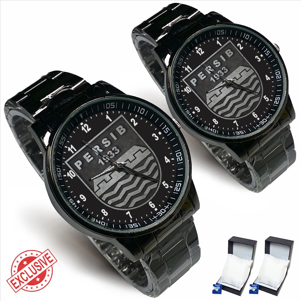 Jam Tangan Rantai Couple PERSIB 1933 - 2 (Awesome)