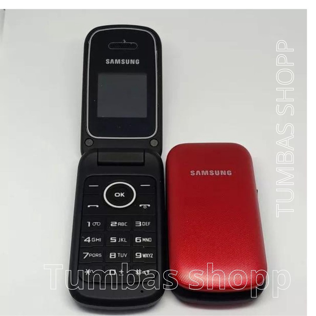 HP SAMSUNG FLIP E1195 SINGLE SIM SECOND ASLI ORIGINAL