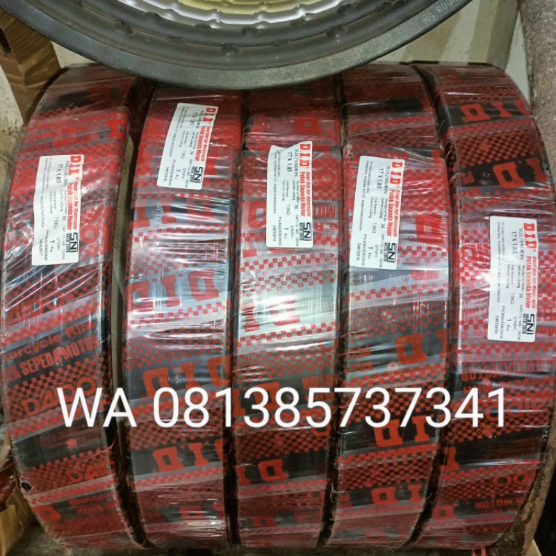 velg did hitam black ring 17 x 185