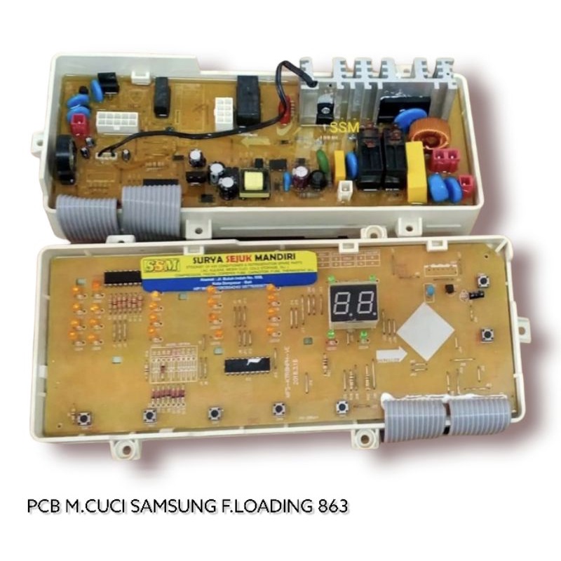 MODUL MESIN CUCI SAMSUNG FRONT LOADING  WF-J1061 PCB MODUL MESIN CUCI SAMSUNG FRONT LOADING 7.5KG WF-J1061