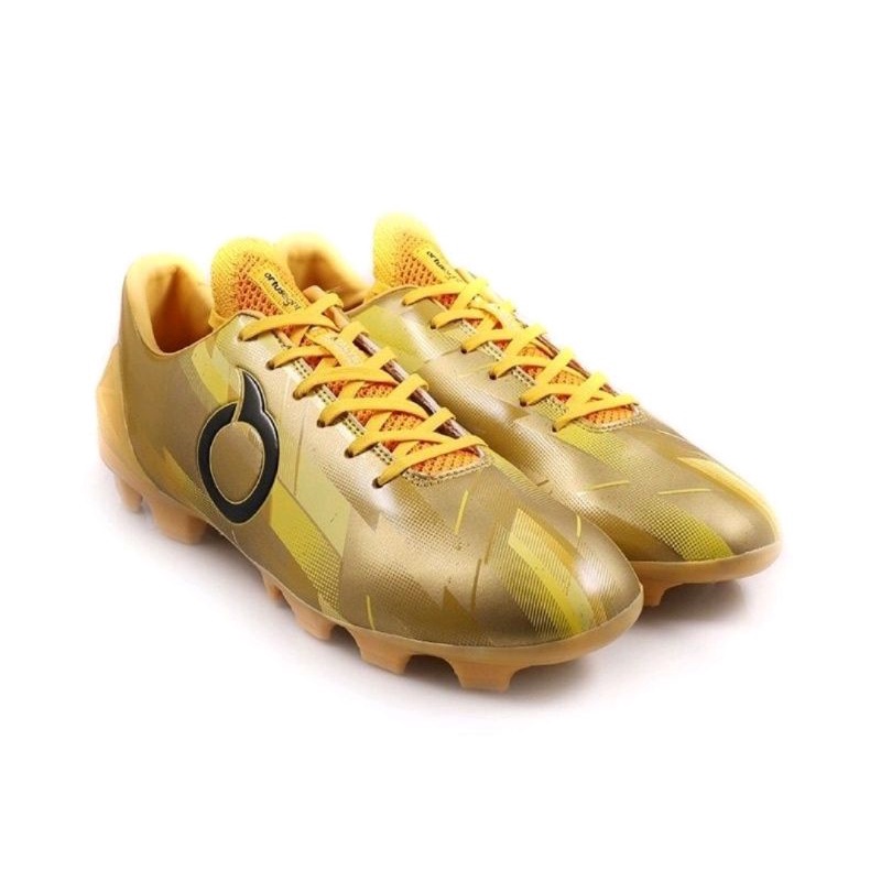 OBRAL SEPATU BOLA ORTUSEIGHT CATALYST THERION FG ( 100 % ORIGINAL)-GOLD BUTTER/BLACK
